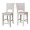 Whitewood Industries Solid Wood Canyon Solid Back Counter Height Dining Stool - 24" Seat Height S-482 - alternate 3